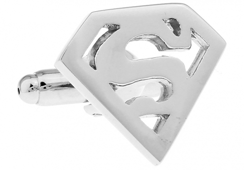 Silver Superman Cufflinks