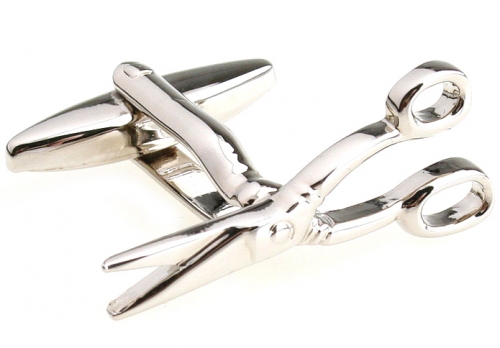 Silver Scissor Cufflinks