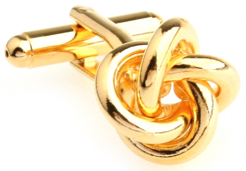 Gold Knot Cufflinks