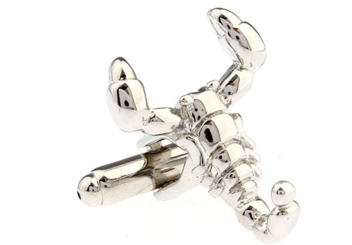 Silver Scorpian Cufflinks
