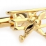 Gold Single Propellor Aeroplane Cufflinks